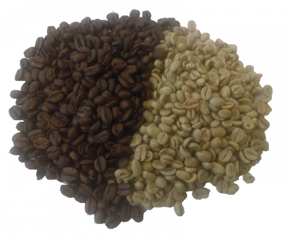Unroasted Green Coffee Beans