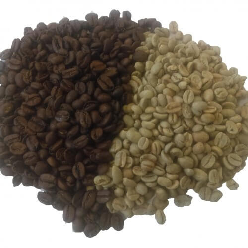 Unroasted Green Coffee Beans