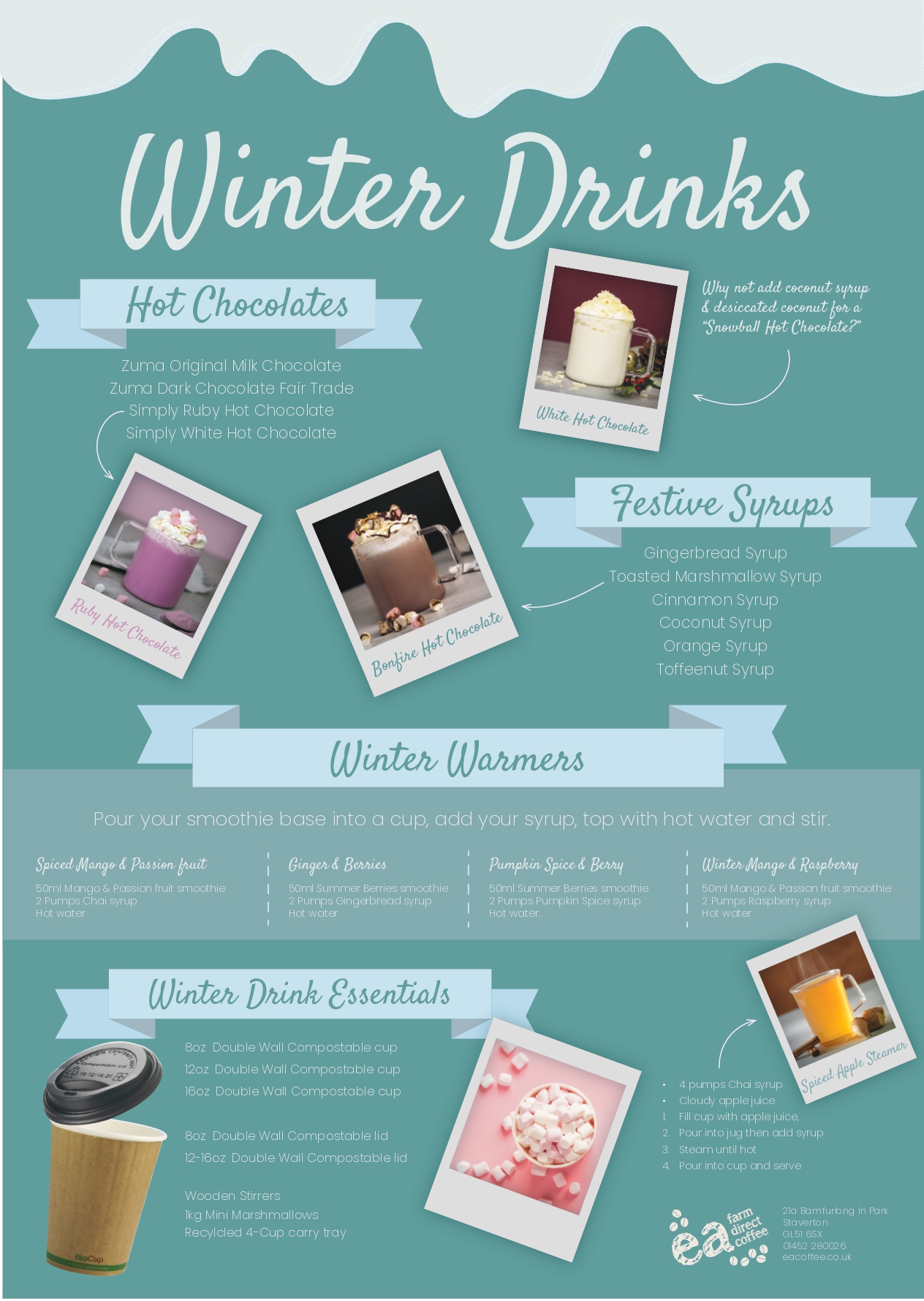 winter drinks
