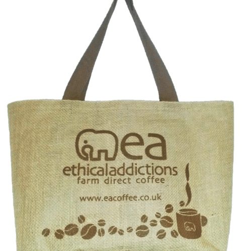 Jute Shopper Bag 'ea'