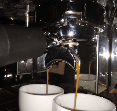 espresso pour