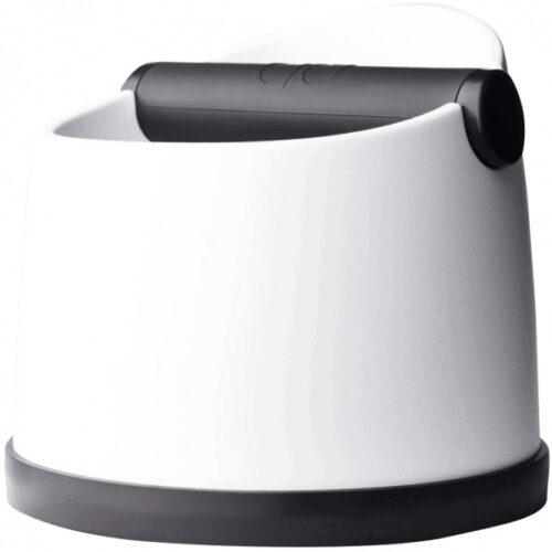 Aillio Knockbox White - A stylish double wall knock-box designed in Copenhagen. Ideal companion for at-home espresso machines or small commercial venues.