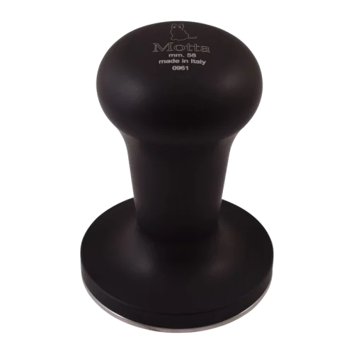 MOTTA COFFEE TAMPER FLASH WITH ALUMINIUM HANDLE 58MM - BLACK