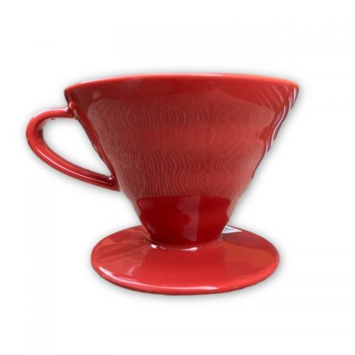 Red Hario Ceramic v60