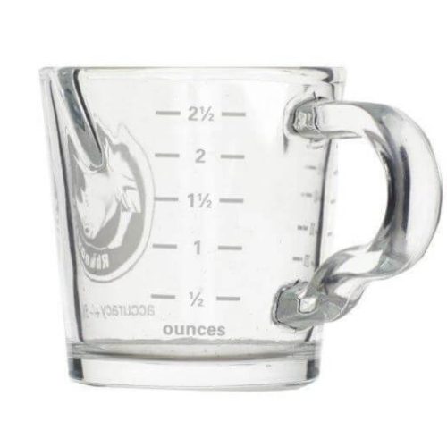 Shot glass - with spout and handle
