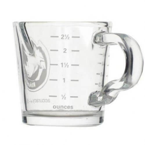 Shot glass - with spout and handle