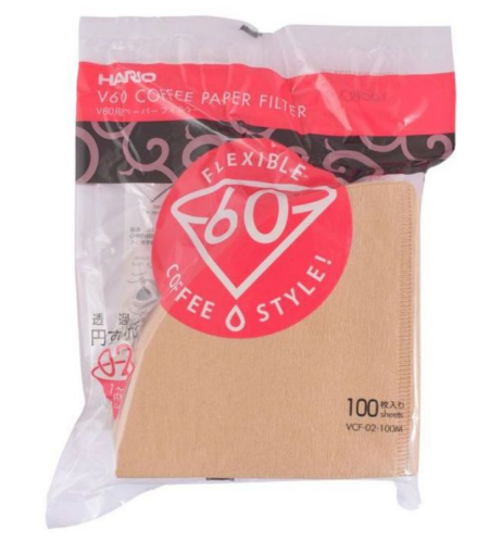 V60 Filter Papers UNBLEACHED